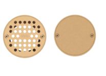Cast Bronze Round Floor Grating