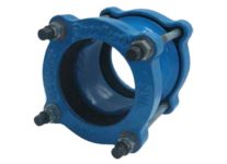 Heavy Duty Ductile Iron Flexible Coupling C/W Epoxy Coated