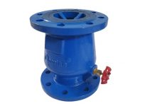Ductile Iron Spring Loaded Bypass Silent Check Valve